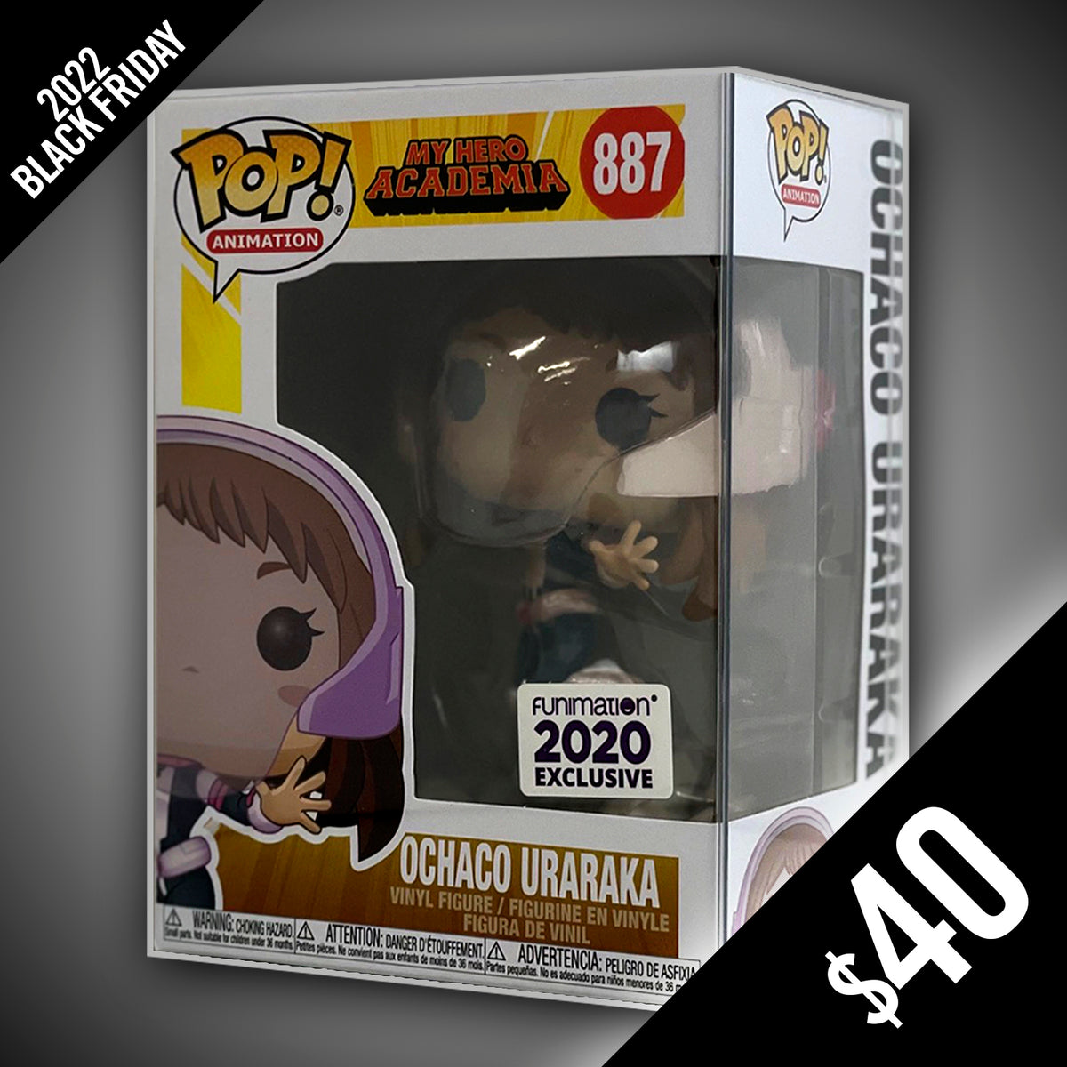 BLACK FRIDAY 2022 SPECIAL MHA Chaco Uraraka 887 Funimation 2020