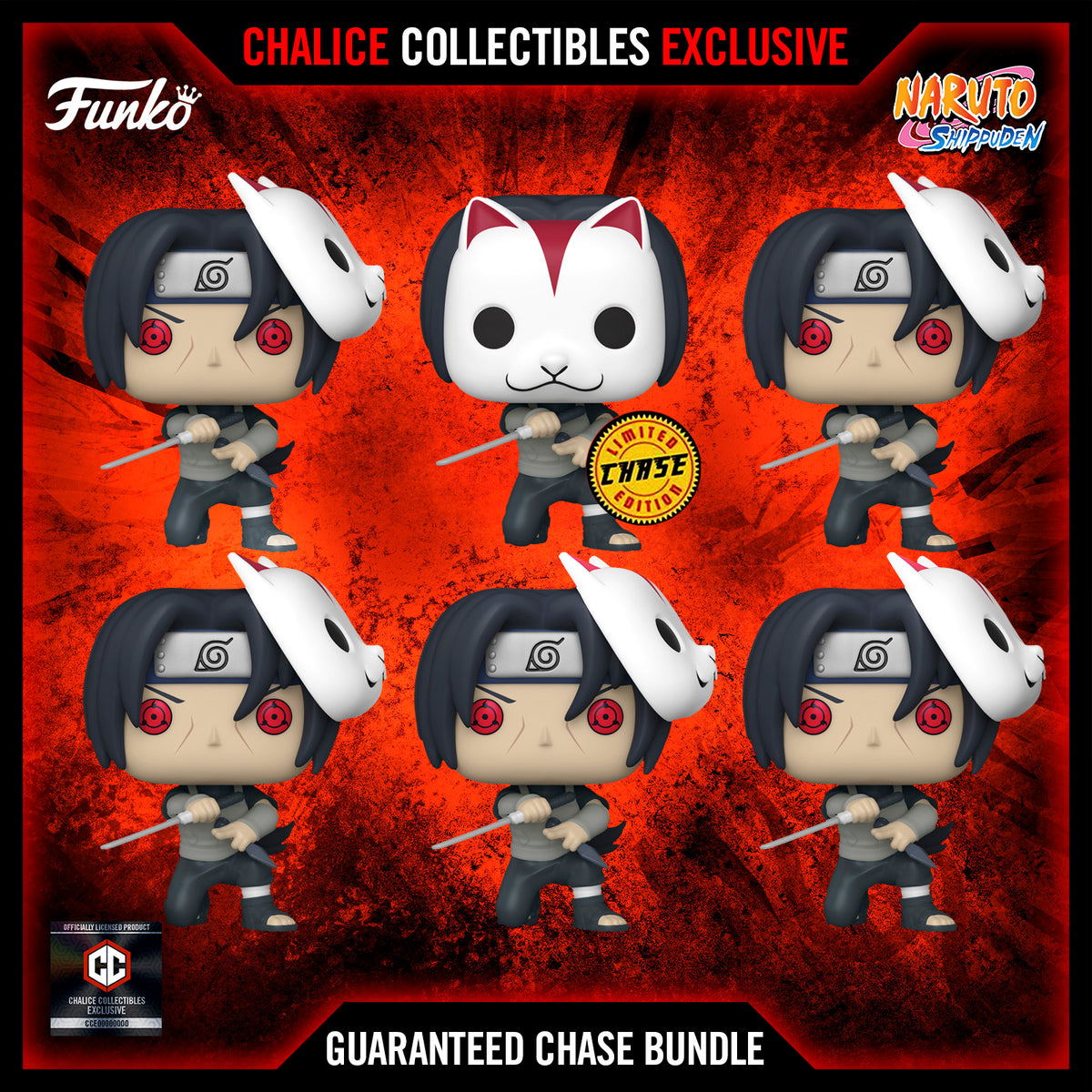 Pre-Order: Funko Pop! Chalice Collectibles Exclusive: Naruto: Anbu Ita