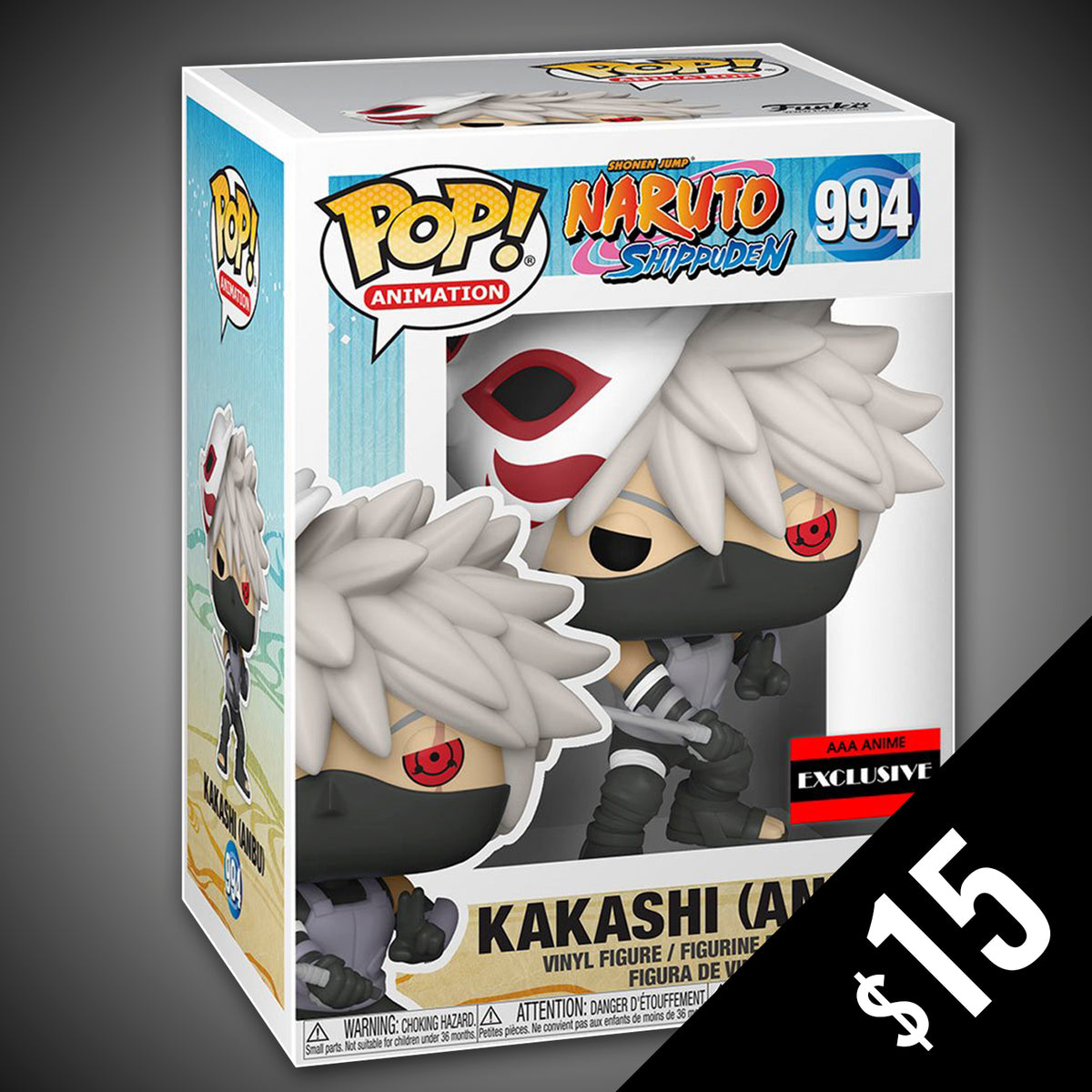 Boneco Funko Pop Naruto Kakashi Anbu 994