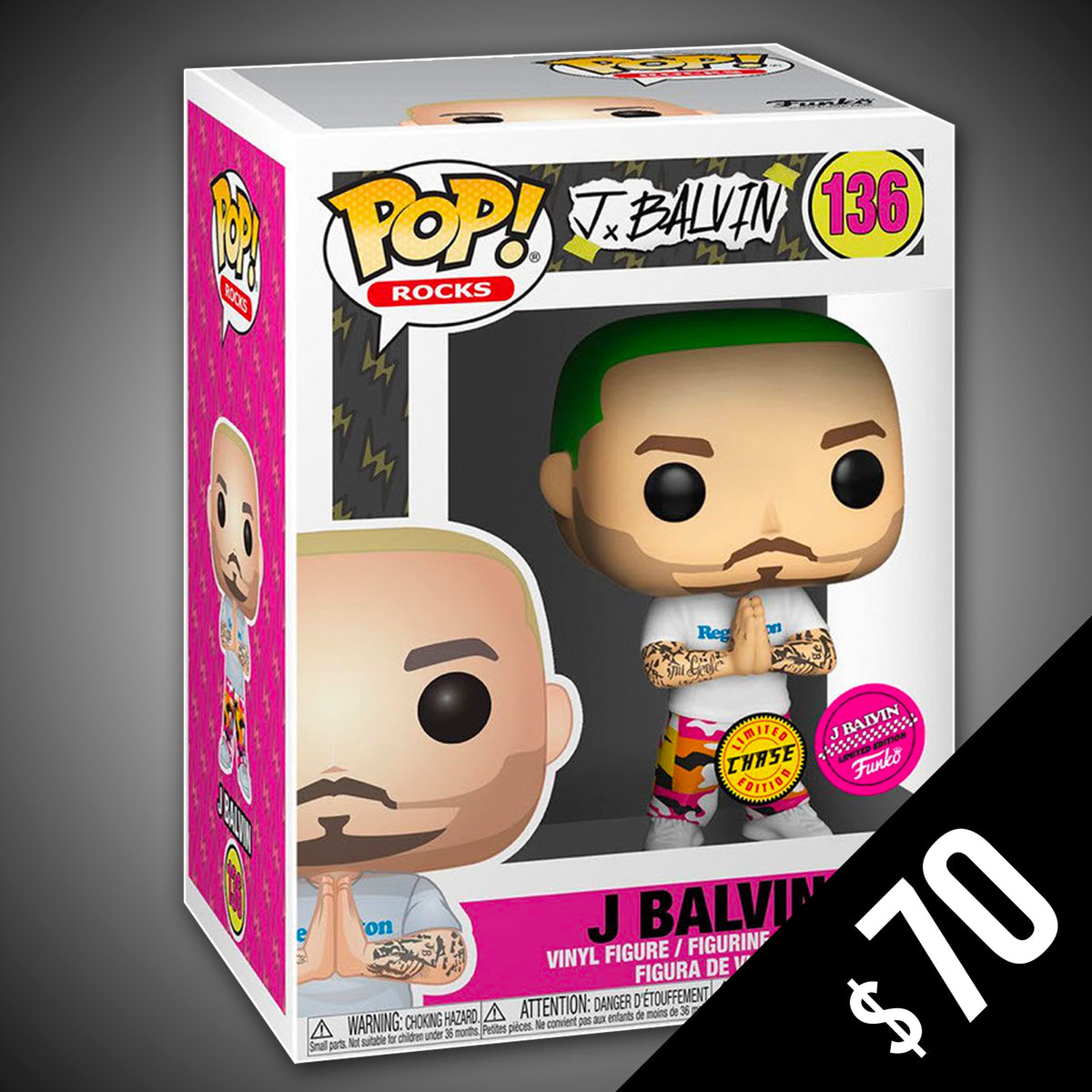 Funko Figures Funko J Balvin Funko Pop! Rocks J Balvin Figure