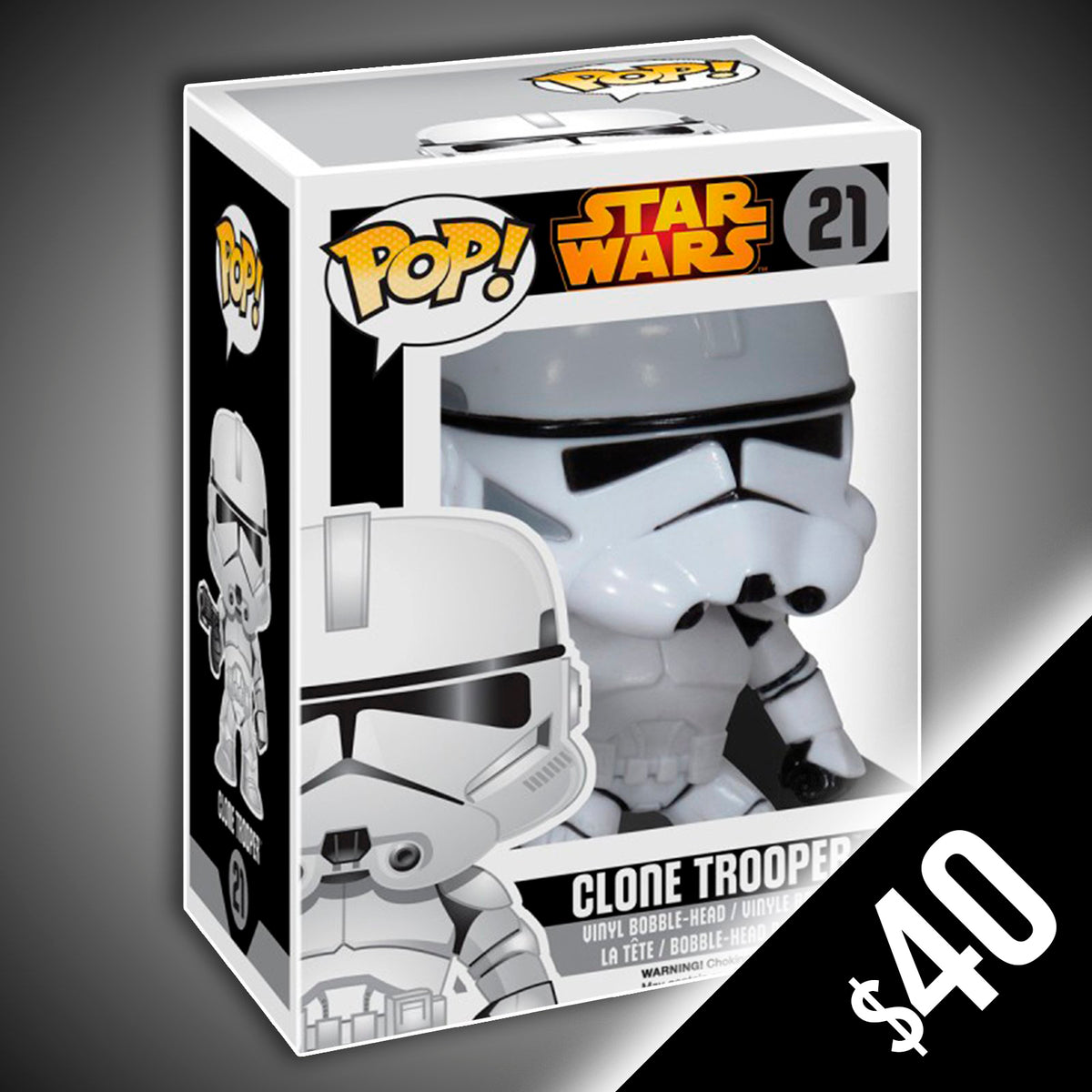 Funko hotsell Pop! Clone Trooper #21