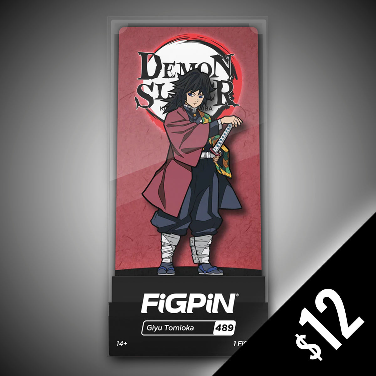 Demon Slayer: Giyu Tomioka FiGPiN #489 – Wanted Pops & Collectibles