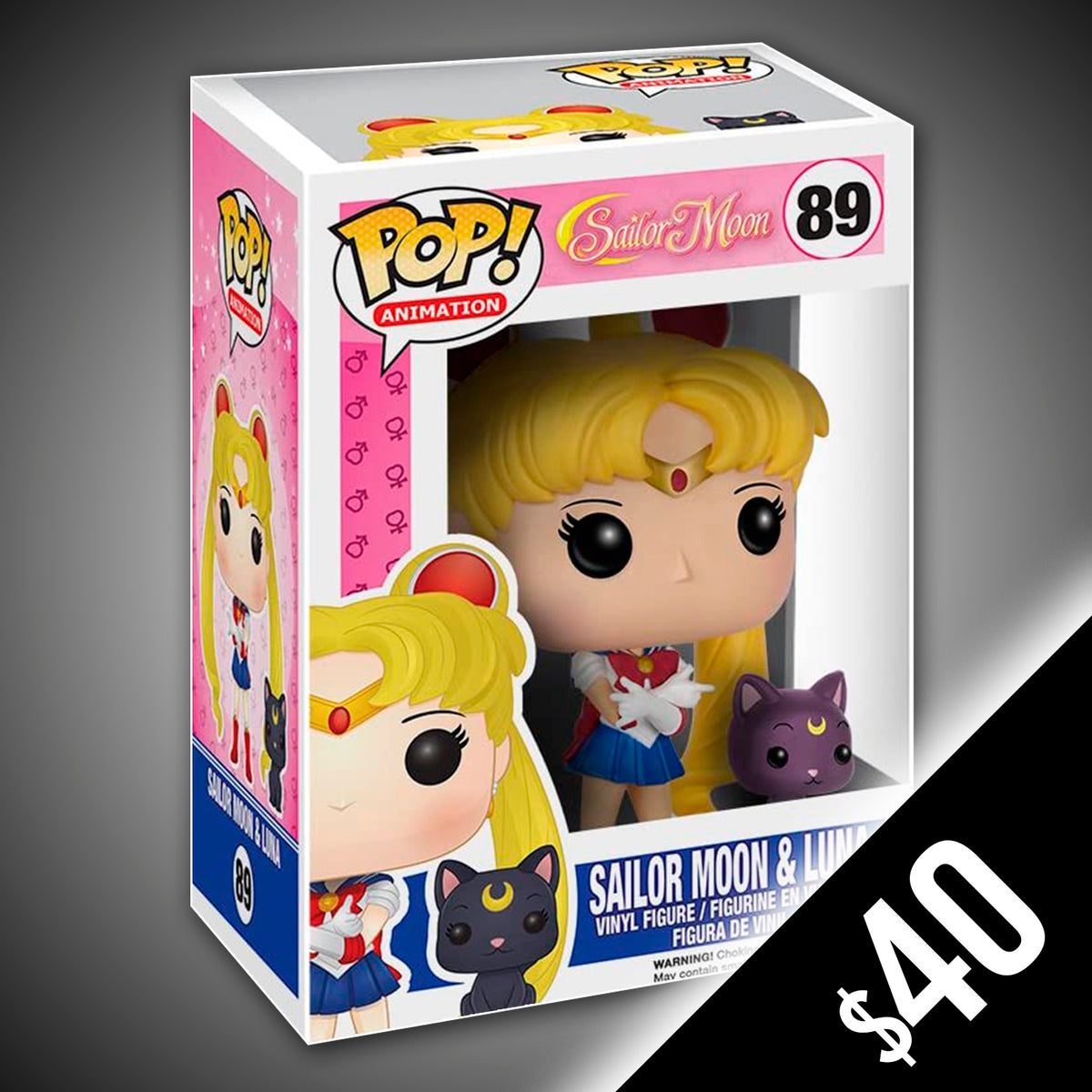 Funko Pop! Sailor Moon: Sailor Moon & Luna #89