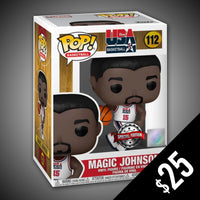 Funko Pop! Basketball: Magic Johnson (Team USA) #112