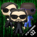 Pre-Order: Funko Pop! Movies: The Matrix (Common set of 3)