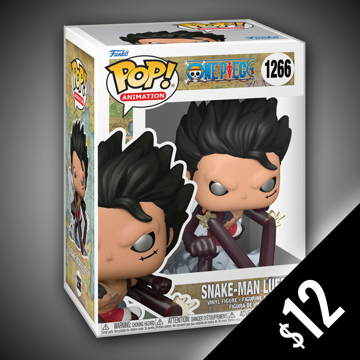 Funko Pop! One Piece: Snake-Man Luffy #1266 – Chalice Collectibles