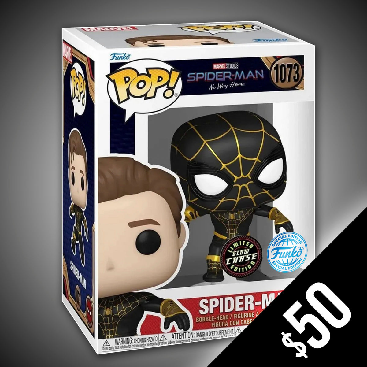 Funko Pop! Marvel: Spider-Man No Way Home: The Amazing Spider-Man (Unm –  Chalice Collectibles