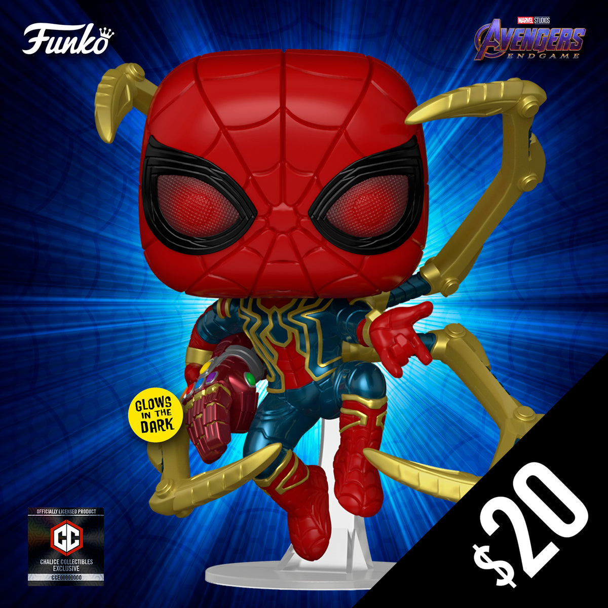 Pop! Avengers 🕸️ Spiderman Iron Spider Official On Sale Now