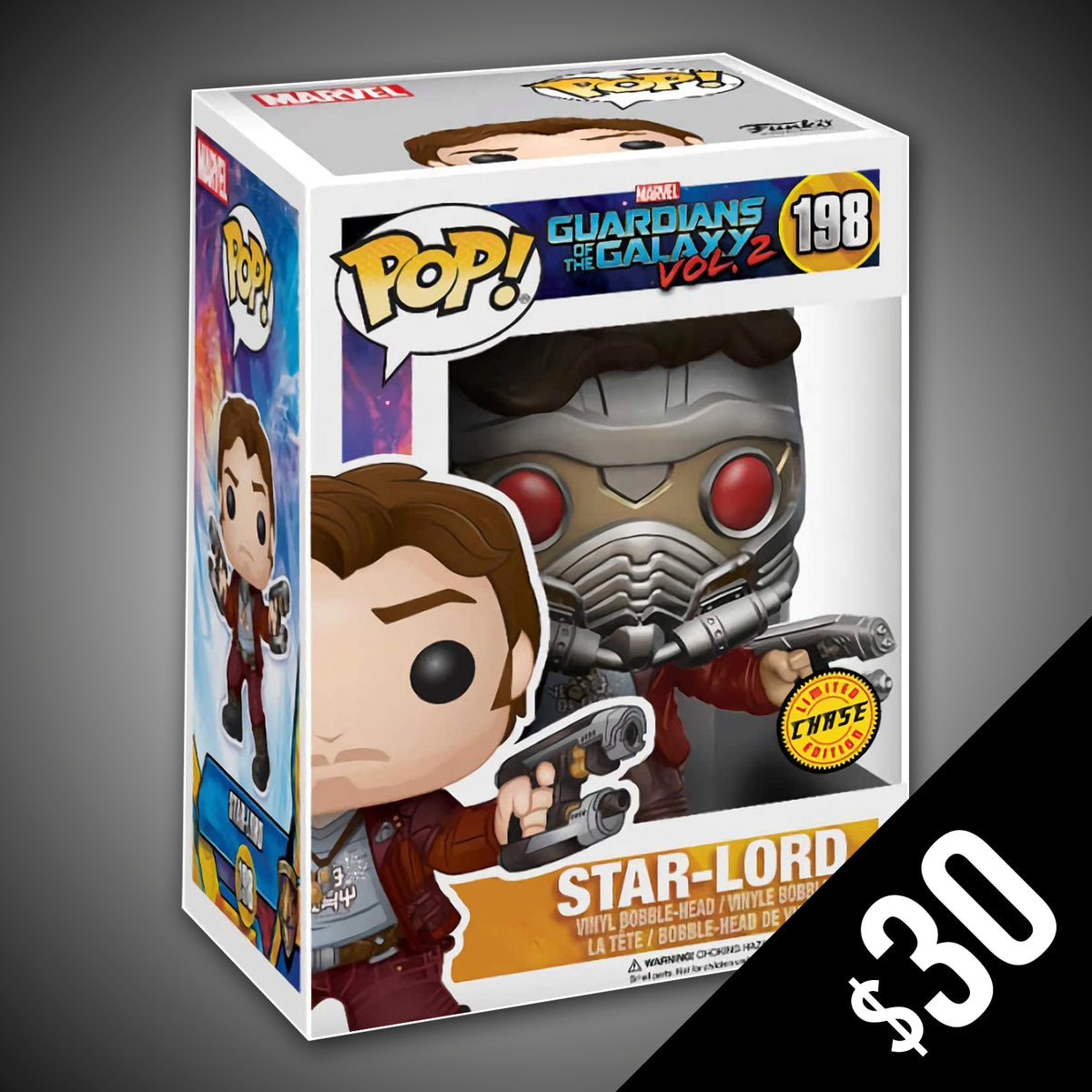 Funko Pop! Guardians of the Galaxy V2: Star-Lord (Chase + Common) – Chalice  Collectibles