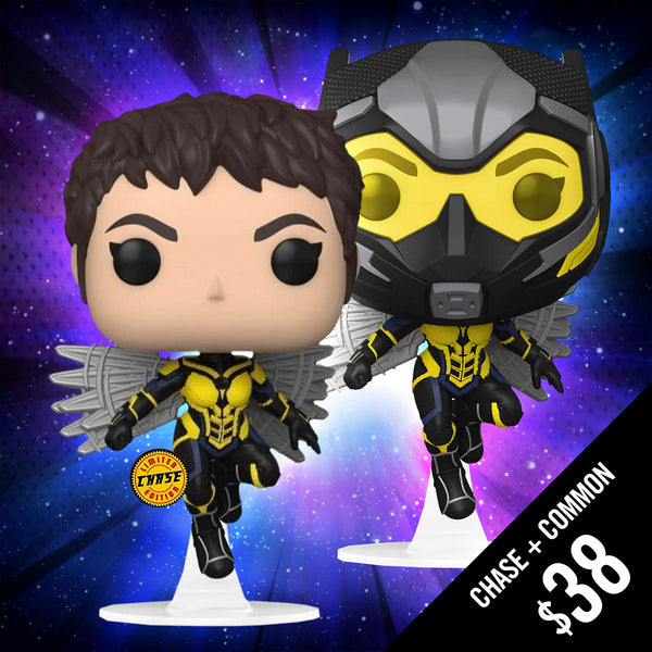 Funko Pop! Ant-Man and The Wasp: Quantumania: The Wasp #1138 (Chase + Common)