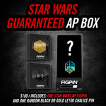 FiGPiN - Guaranteed STAR WARS AP plus Chalice LE100 (Gold or Black) PIn Mystery Box