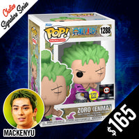 Pre-Order Funko Pop! One Piece: Zoro (Enma) #1288 - SIGNED by Mackenyu (With Authentication)