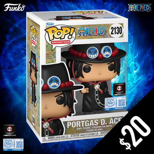 Funko Pop! Chalice Exclusive: One Piece S12: Portgas D. Ace #2130