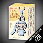 POP MART - LABUBU: The Monsters: Pin For Love (A-N): One Blind Box (New-Sealed) YELLOW BOX