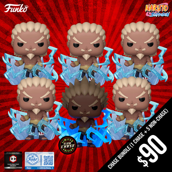 Funko Pop! Chalice Exclusive: Naruto Shippuden S15: Ay 4TH Raikage  (6-Pop Guaranteed Chase Bundle)