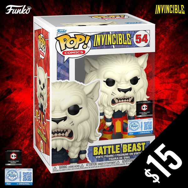 Funko Pop! Chalice Exclusive: Invincible - Battle Beast #54 (Non