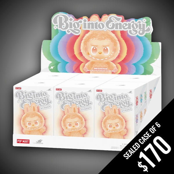 POP MART - LABUBU: The Monsters: Big Into Energy: Case of 6 (New- Sealed)