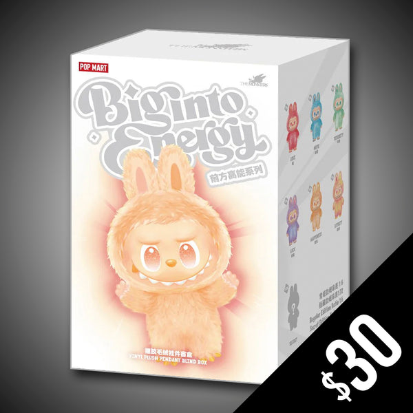 POP MART - LABUBU: The Monsters: Big Into Energy: One Blind Box (New- Sealed)