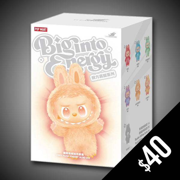 POP MART - LABUBU: The Monsters: Big Into Energy: One Blind Box (New- Sealed)