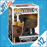 Funko Pop! Notorious B.I.G. with Crown #77 (B2G1)