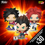 Pre-Order: Funko Pop! DBGT S2: Triple Common Bundle