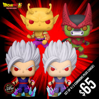 Pre-Order: Funko Pop! Dragon Ball Super SH (Set of 3 commons Plus CHASE)