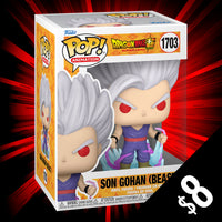 Pre-Order: Funko Pop! Dragon Ball Super: Son Gohan - Beast #1703  (Common Only)