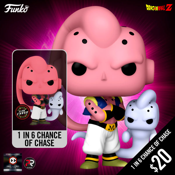 Pre-Order: Funko Pop! Chalice Exclusive: DBZ: Super Buu With Ghost #1464 (1 in 6 Chance of Chase) (PR)