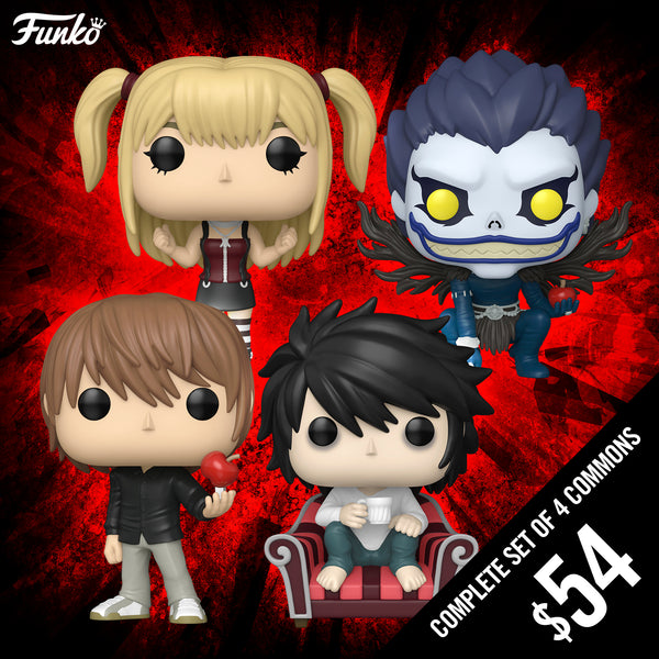 Pre-Order: Funko Pop! Death Note (Set of 4 Commons) – Chalice