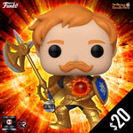 Pre-Order: Funko Pop! Chalice Exclusive: The Seven Deadly Sins: Escanor #1346 (Metallic) (PR)