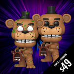 Pre-Order: Pop Games! Funko Fusion: Freddy Fazbear #1096 (Chase + Common)