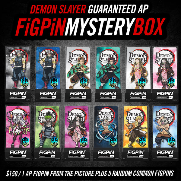 FiGPiN - Demon Slayer-  AP FiGPiN Guaranteed - Mystery Box