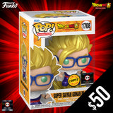 Funko Pop! Chalice Exclusive: Dragon Ball Super: Gohan In Cape #1708 (CHASE)