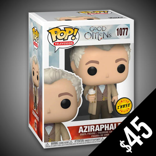 Funko Pop! Good Omens: Aziraphale with Book #1077(Chase 