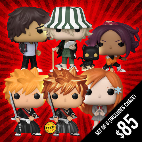 Pre-Order: Funko Pop! Bleach S4 (Set of 6 - Includes CHASE