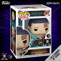 Pre-Order: Funko Pop! Chalice Exclusive: Jujutsu Kaise: Aoi Todo #1377 (1 in 6 Chance of Chase) (PR)