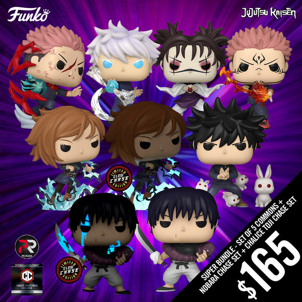 Pre-Order: Funko Pop! Jujutsu Kaisen S5 (Super Bundle of 9 Pops)