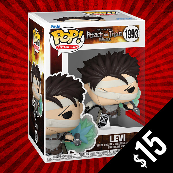 Pre-Order: Funko Pop! Attack On Titan S7:  Levi #1993