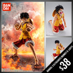 Pre-Order - Bandai: One Piece S.H.Figuarts Monkey D. Luffy (Summit War of Marineford) Action Figure