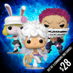 Pre-Order: Funko Pop! One Piece S8: Set of 3 Commons