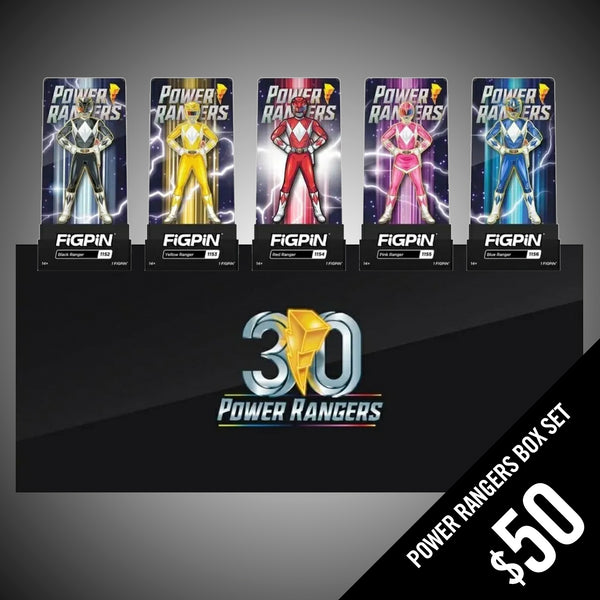 FiGPiN - Power Rangers 30 Deluxe Box Set