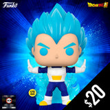 Funko Pop! Chalice Exclusive: Dragon Ball Super - Vegeta Powering Up #713 (Non-Chase)