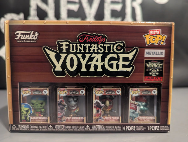 Bitty Pop! Funko: Funtastic Voyage (Metallic Mascots) (LE 3400)