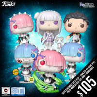 Pre-Order: Funko Pop! Re:Zero S1: Super Bundle of 6