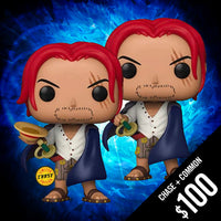 Funko Pop! One Piece: Shanks (Chase + Common) #939 (SE)