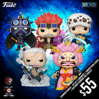 Pre-Order: Funko Pop! One Piece S10 (Common Bundle of 5 - No Chases)