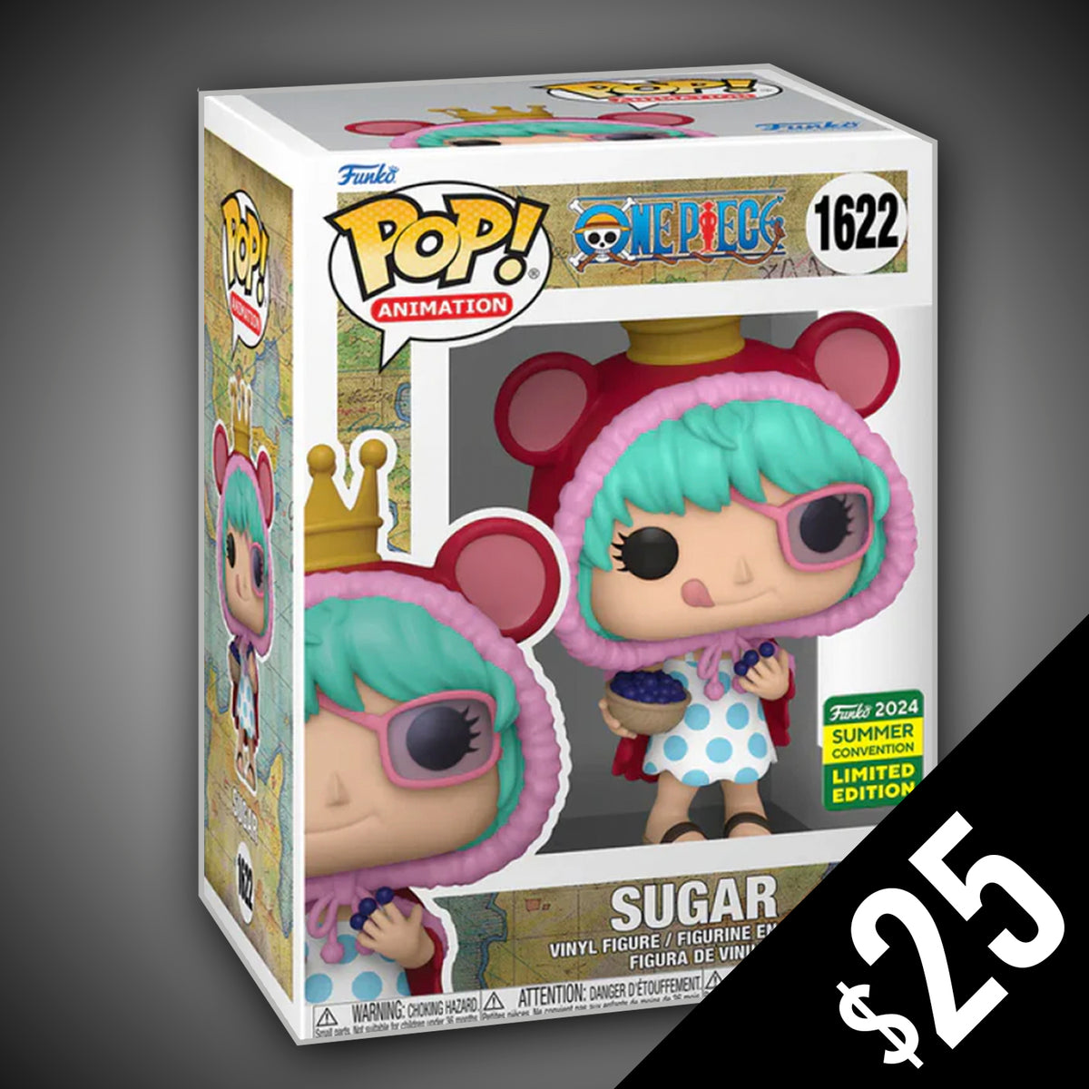 Funko Pop! One Piece Sugar 1622 (SDCC Summer 2024 Shared Sticker