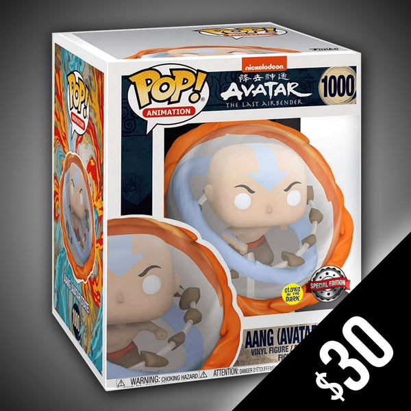 Funko Pop! Avatar The Last Airbender: Aang (Avatar State) GITD #1000 (6")