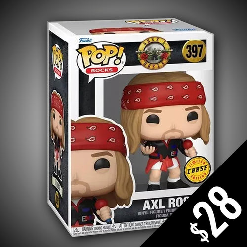 Funko Pop! Rocks - 2024 Axl Rose, Slash, Robert Smith & Vic Rattlehead (4 pops)