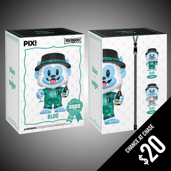 Funko thrilljoy ハーマン　イベント限定　5000 Thrilljoy PIX: New Years Bloo (LE5000) – Chalice Collectibles